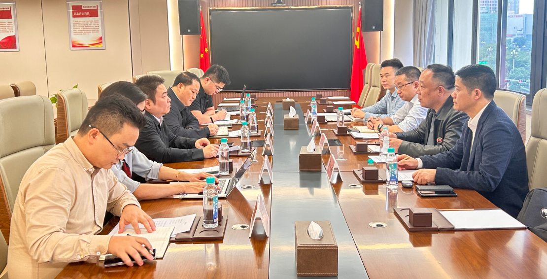 湖南省低空经济协会拜访省政府驻广东办 共推2025湖南低空产业博览会筹备工作